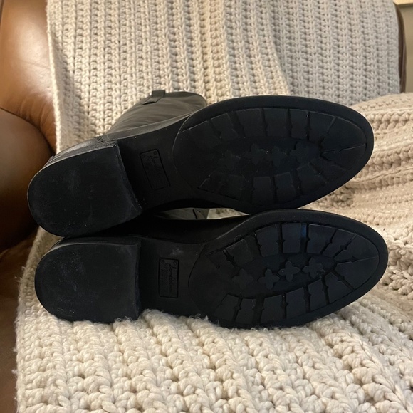 Sam Edelman Black Penny Riding Boots Size 7.5 - Picture 6 of 9